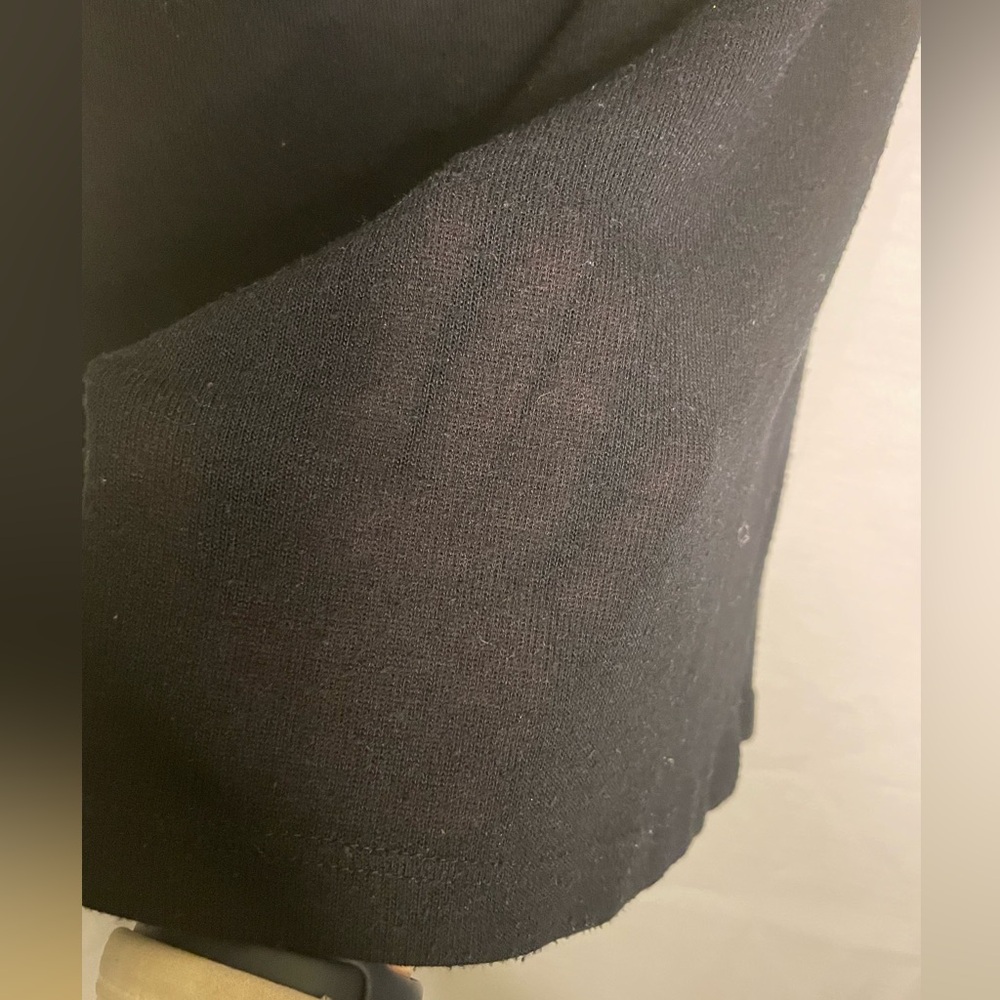 Forever 21 Twentyone Black Lightweight Sleeveless Turtleneck Top Size Medium - Picture 4 of 8